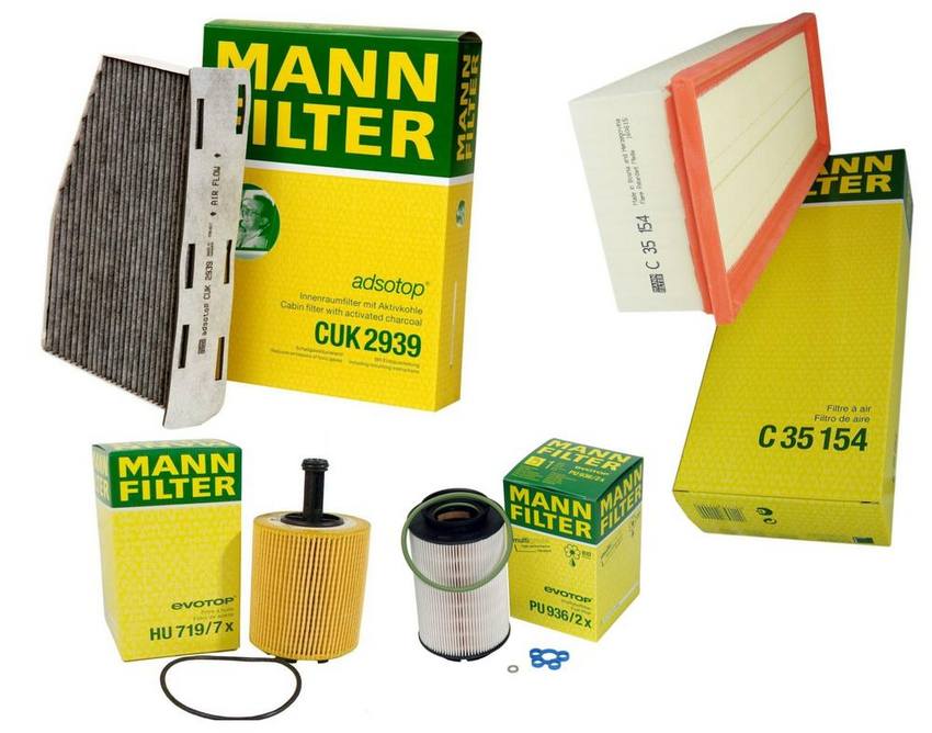 VW Filter Service Kit 5C0129620 - MANN-FILTER 1647910KIT